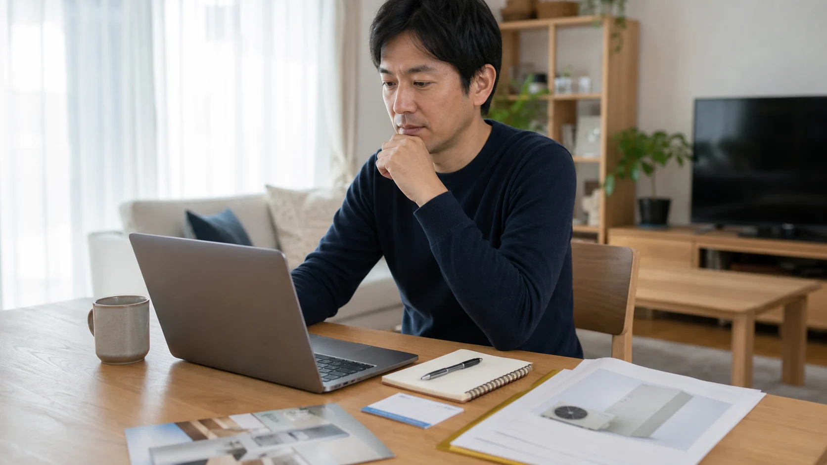 エコキュート交換の補助金情報を確認する日本人の住宅所有者