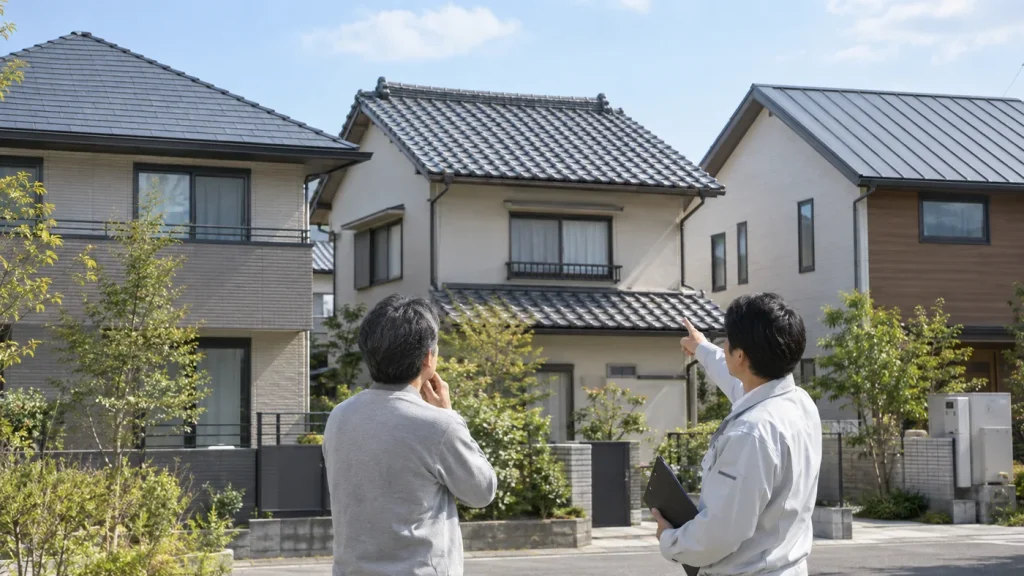 スレート・瓦・金属の屋根材と耐用年数を確認する日本人施主